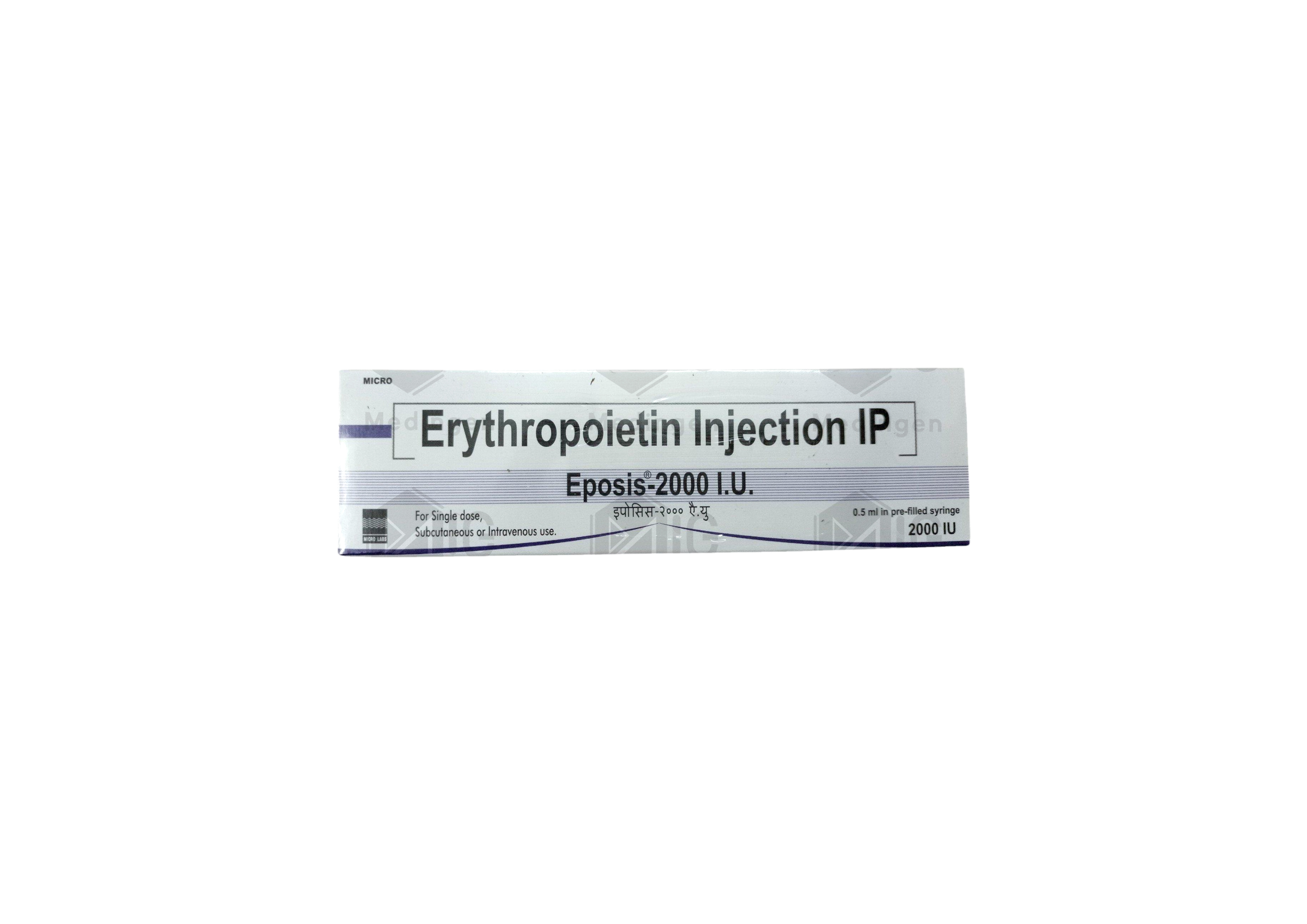 EPOSIS 2000 IU INJECTION